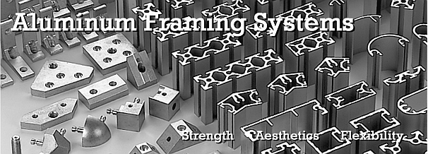 aluminum extrusions and framing parts
